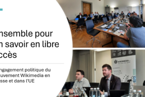 L'engagement politique du mouvement Wikimedia en Suisse et dans l'UE